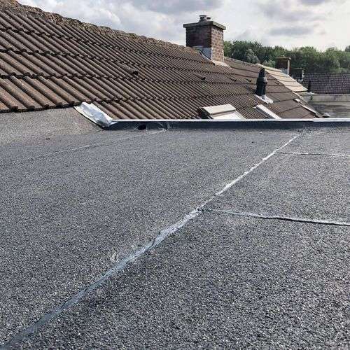 Nieuw plat dak gelegd in Zevenhuizen Nieuw plat dak gelegd in Zevenhuizen
